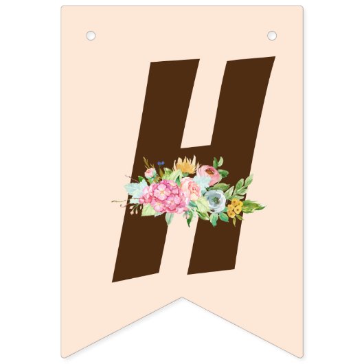 Bannière À Fanions boho chic, fête du thé, mignonne, pot de thé (Deuxième drapeau)