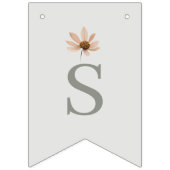 Bannière À Fanions Boho Wildflower (Deuxième drapeau)