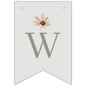 Bannière À Fanions Boho Wildflower (Troisième drapeau)