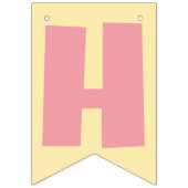 Bannière À Fanions Boite de jus de fraises Joyeux anniversaire (Deuxième drapeau)