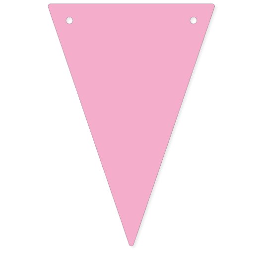 Bannière À Fanions Bold Geometric Triangle Pattern  (Deuxième drapeau)