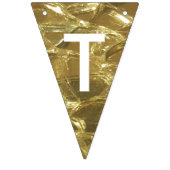 Bannière À Fanions Bon thanksgiving Gold White Parties scintillant br (Troisième drapeau)