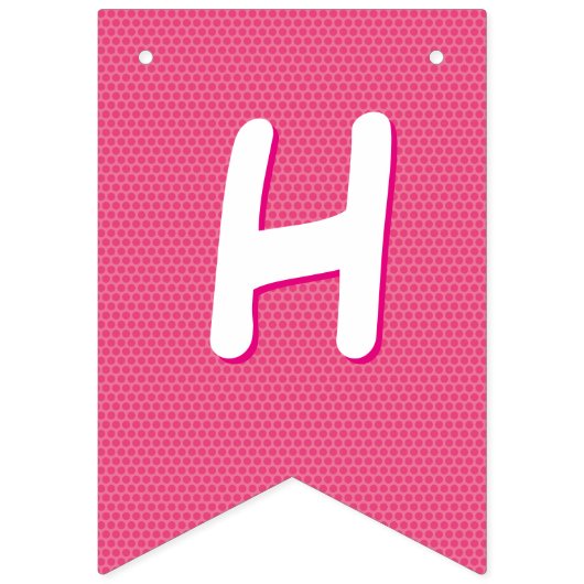 Bannière À Fanions BONJOUR D'ANNIVERSAIRE BD Pop Art (Deuxième drapeau)