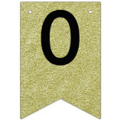 Bannière À Fanions Bonne année 2016 Black Gold Parties scintillant Pa (Troisième drapeau)