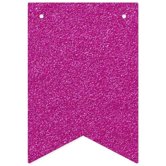 Bannière À Fanions Bonne année 2016 Parties scintillant rose blanc (Premier drapeau)