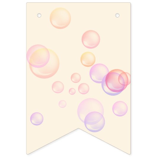 Bannière À Fanions Bonne fille anniversaire 01 (Premier drapeau)