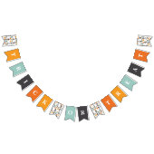 Bannière À Fanions BONNE Halloween TRICK OU TRAITEMENT (Tout)