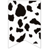 Bannière À Fanions Bonne impression de vache d'anniversaire (Premier drapeau)