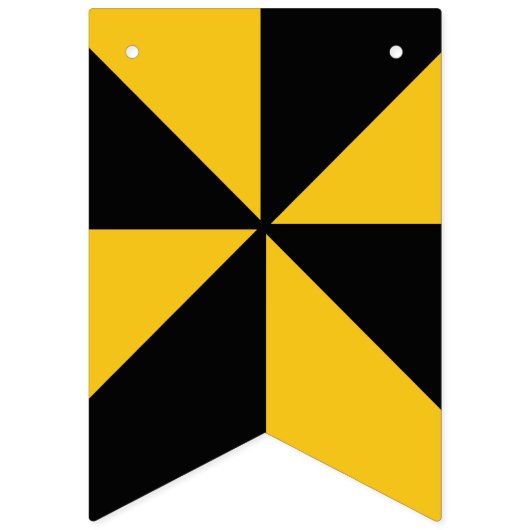Bannière À Fanions Bouclier du blason des Campbell et tartan (Troisième drapeau)