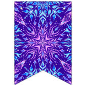 Bannière À Fanions Boule de neige en cristal clair ornement (Premier drapeau)