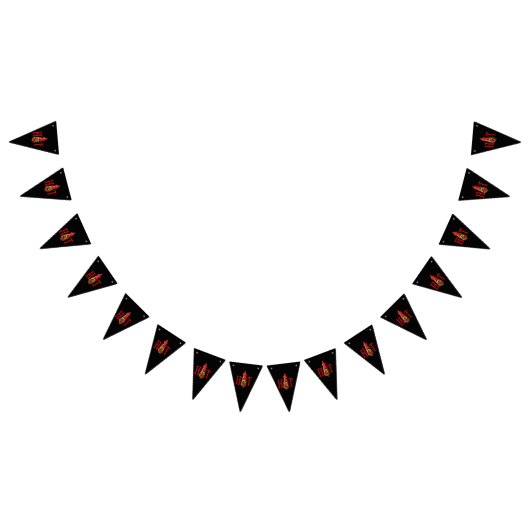 Bannière À Fanions Bouteille de sauce chaude (Tout)