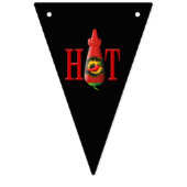 Bannière À Fanions Bouteille de sauce chaude (Deuxième drapeau)