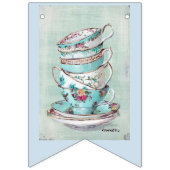 Bannière À Fanions Bouton de partie de soudure - Tea Party (Troisième drapeau)