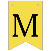 Bannière À Fanions Bumble bee thème bébé bee douche (Troisième drapeau)