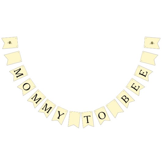 Bannière À Fanions Bumble bee thème bébé bee douche (Tout)