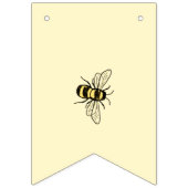 Bannière À Fanions Bumble bee thème bébé bee douche (Premier drapeau)