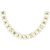 Bannière À Fanions Bumble bee thème bébé bee douche (Tout)