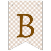 Bannière À Fanions Bun In The Oven Baby Shower (Deuxième drapeau)