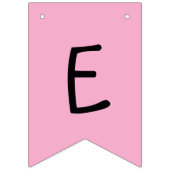 Bannière À Fanions bunting banner (Deuxième drapeau)