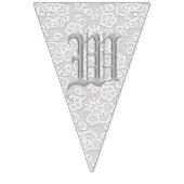 Bannière À Fanions Bunting de jour de mariage. (Troisième drapeau)