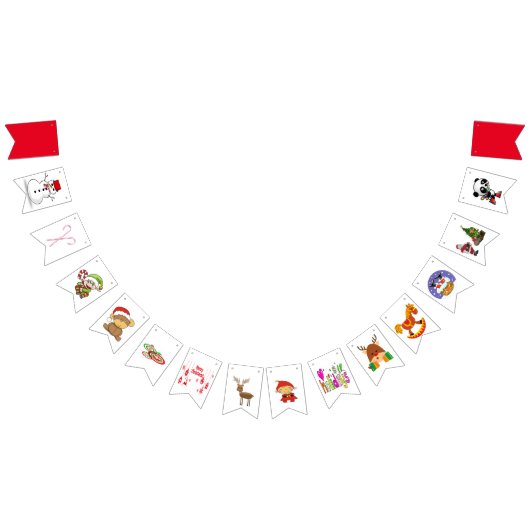 Bannière À Fanions Bunting festif (Tout)