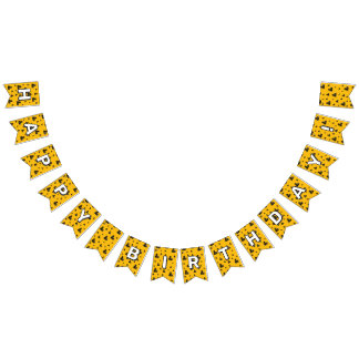 Bannière À Fanions Camion de vidange de construction brillant