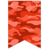 Bannière À Fanions Camo monochrome Soda orange (Deuxième drapeau)