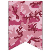 Bannière À Fanions Camouflage rose (Deuxième drapeau)