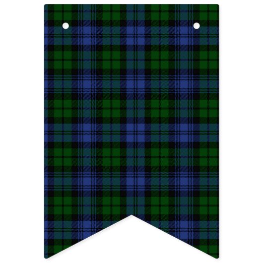 Bannière À Fanions Campbell Clan Badge & Tartan Bunting Flags (Deuxième drapeau)