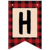 Bannière À Fanions Camping Joyeux anniversaire (Deuxième drapeau)