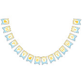 Bannière À Fanions Canard en caoutchouc Joyeux Bunting Anniversaire - (Tout)