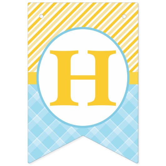 Bannière À Fanions Canard en caoutchouc Joyeux Bunting Anniversaire - (Deuxième drapeau)