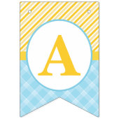 Bannière À Fanions Canard en caoutchouc Joyeux Bunting Anniversaire - (Troisième drapeau)