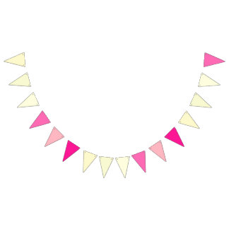 Bannière À Fanions Candy Crush Thème Citron Jaune à Candy Rose