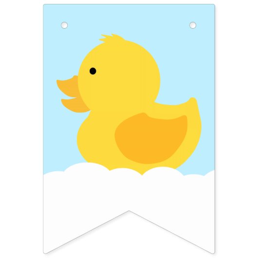 Bannière À Fanions Caoutchouc jaune (Premier drapeau)