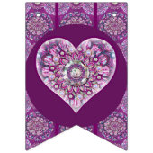 Bannière À Fanions Cardinal Red Rosace (Premier drapeau)