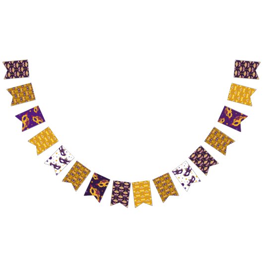 Bannière À Fanions Carnaval de Mardi Gras (Tout)