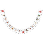 Bannière À Fanions Carnaval Thème 1er anniversaire 12 mois Photo (Tout)