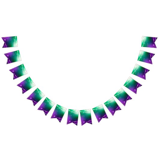 Bannière À Fanions Carthagène Solive Purple (Tout)