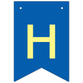 Bannière À Fanions Célébration de garçon de joyeux anniversaire toute (Deuxième drapeau)