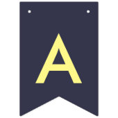 Bannière À Fanions Célébration de garçon de joyeux anniversaire toute (Troisième drapeau)