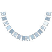 Bannière À Fanions Céramique Lace Bleu clair (Tout)