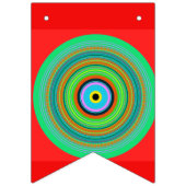 Bannière À Fanions Cercles (Troisième drapeau)