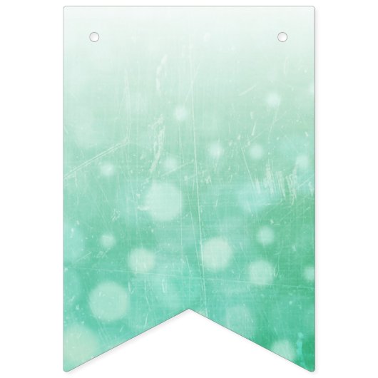 Bannière À Fanions C'est un Baby shower vert garçon, ours en peluche (Premier drapeau)