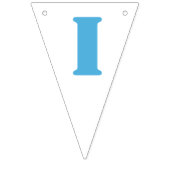 Bannière À Fanions C'est un garçon ! (Troisième drapeau)