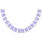 Bannière À Fanions C'est une fille ! L'éléphant fleurit le machaon (Tout)