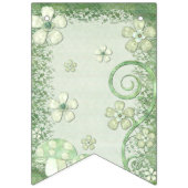 Bannière À Fanions Chantily Whimsical Mixed Media C'EST UNE FILLE (Deuxième drapeau)