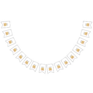 Bannière À Fanions Chat Lucky (Maneki Neko)