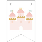 Bannière À Fanions Château Princess Bunting Anniversaire (Premier drapeau)