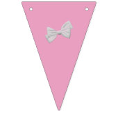 Bannière À Fanions Cheval rocheux rose et blanc (Deuxième drapeau)